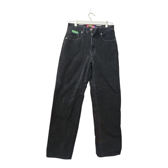 Empyre Pants - Empyre Corduroy Pants Size 8 Women's Loose Fit‎ Black Vintage Retro 90s Y2K